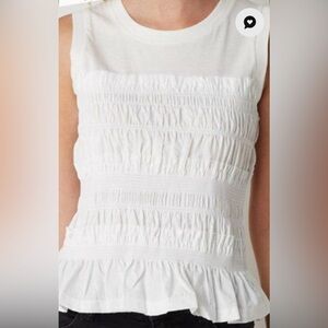 All Saints Ashleigh tank top size US 6 white